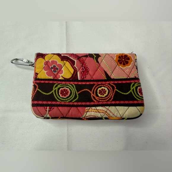 Vera Bradley Compact Taxi Wallet Clear ID Kisslock Coin Buttercup - Picture 1 of 6